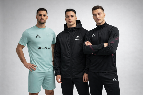 AEVO custom sportswear craftsmanship