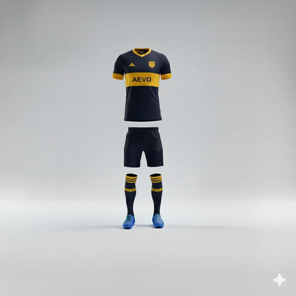 Order brief with team shirts and squad details