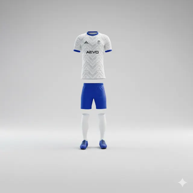 A coach, players and club coordinator agree on shared design criteria for a team kit during a meeting