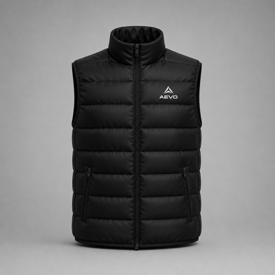 AEVO Blackout Puffer Vest