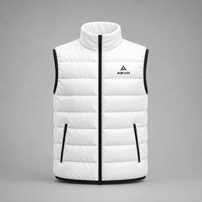 AEVO Whiteout Puffer Vest