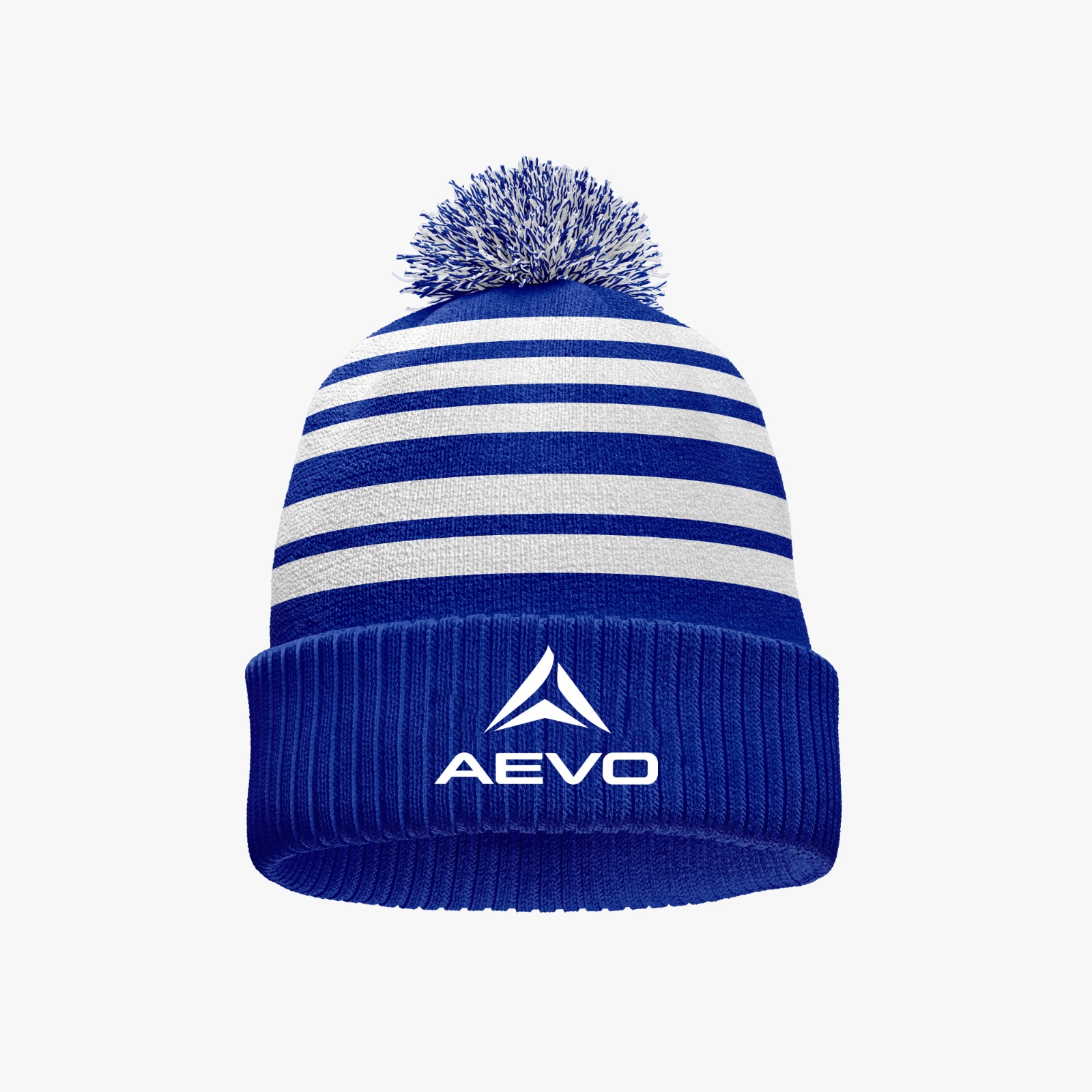 AEVO Royal Stripe Beanie