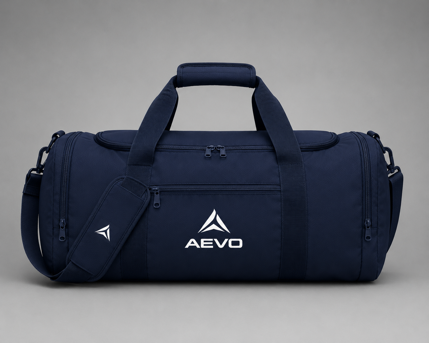AEVO Navy Barrel Duffel