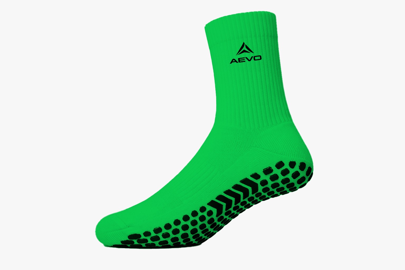 AEVO Grip Socks Green Strike