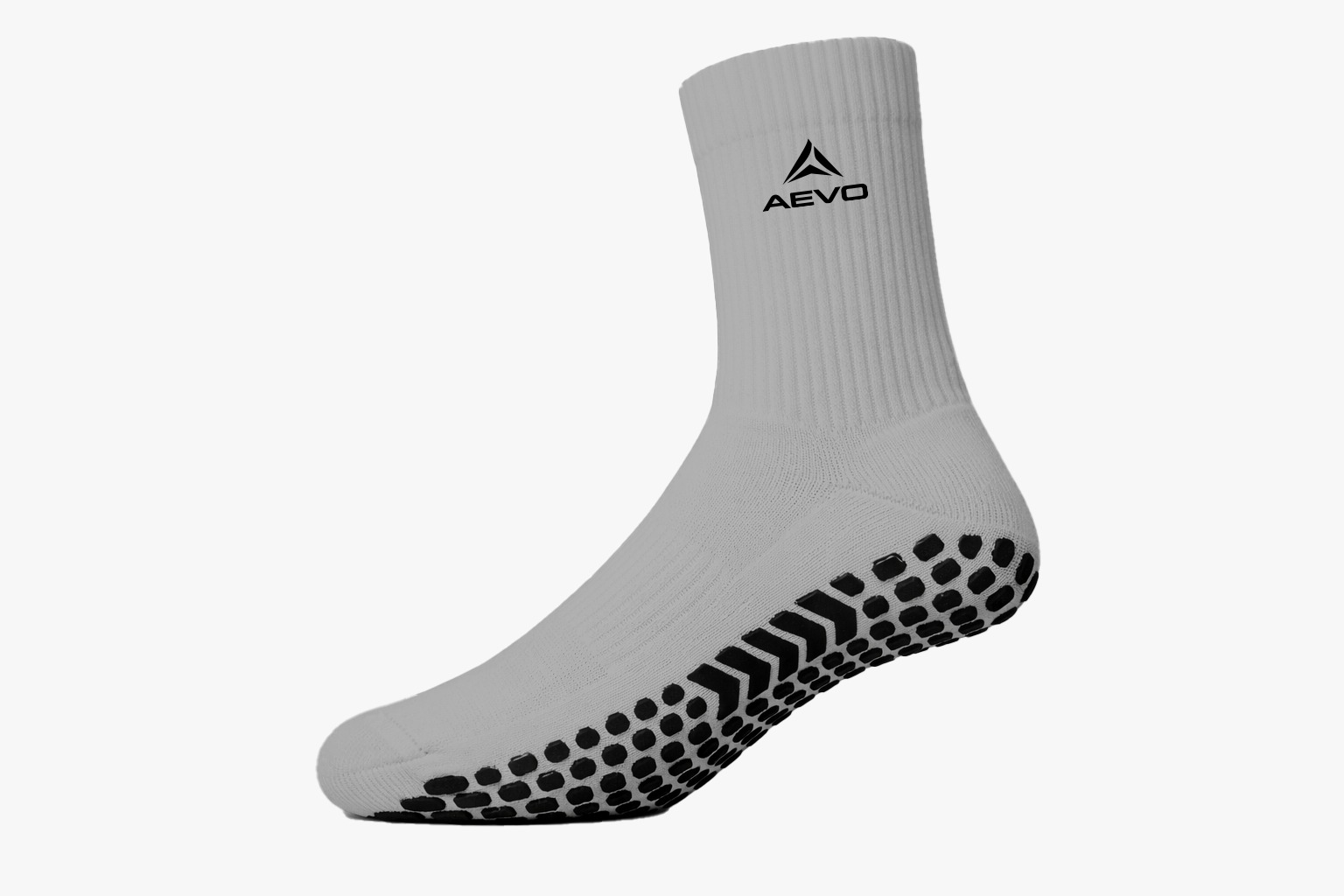 AEVO Grip Socks Whiteout